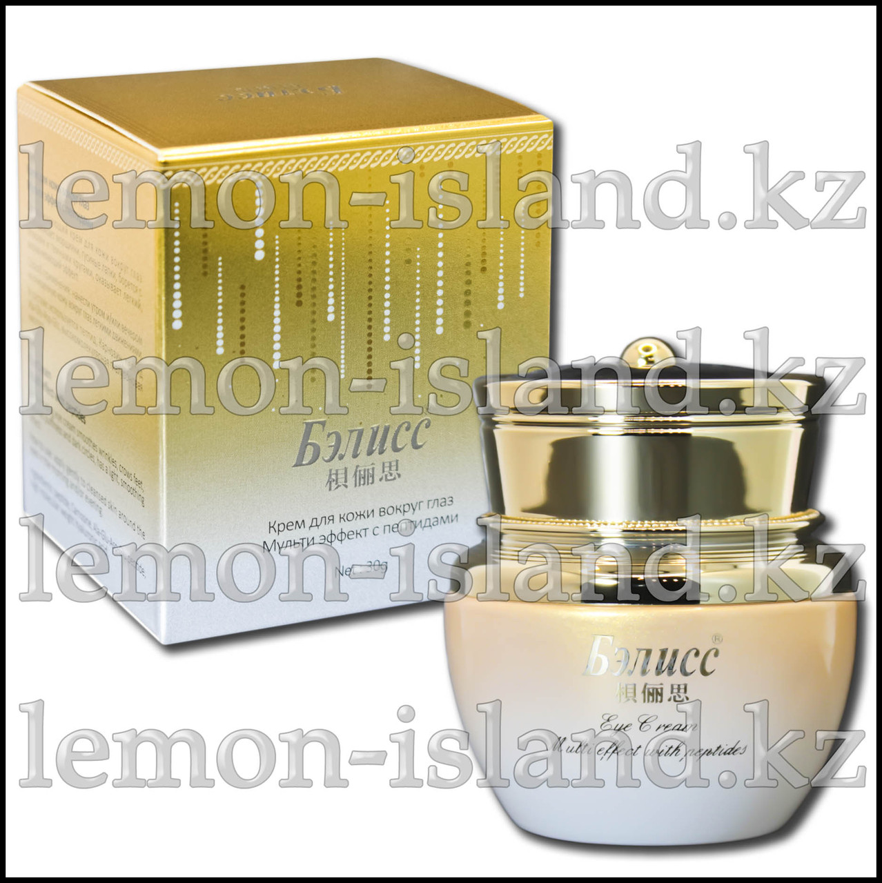 Крем для кожи вокруг глаз с пептидами и золотом Бэлисс, фото 1