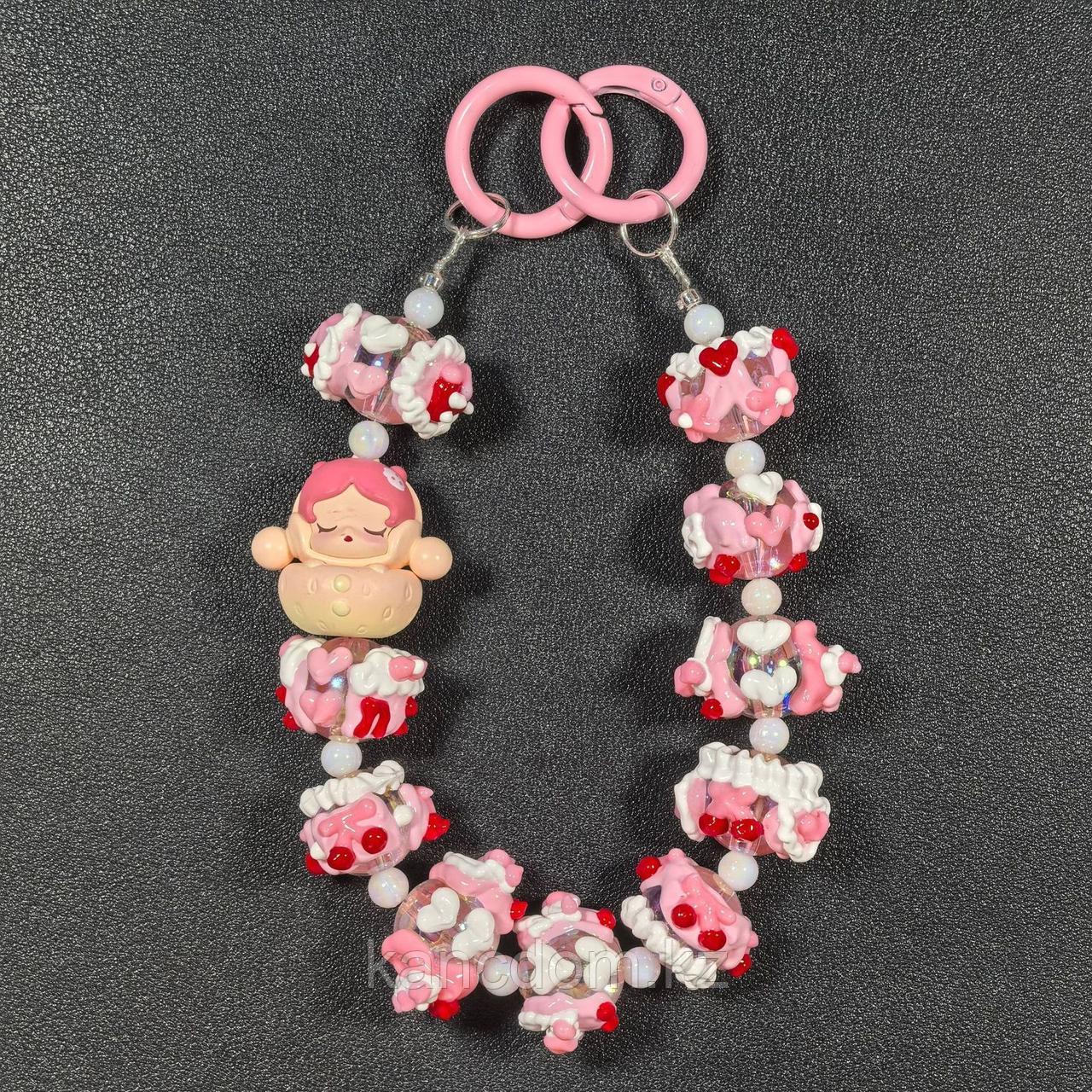 Брелок POP MART "Mega Space Molly" розовая