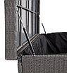 "Порту" сундук водонепроницаемый из искусственного ротанга, цвет графит, фото 3