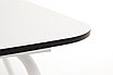 "Верона" журнальный стол из HPL 120х65, H40, каркас белый муар, цвет столешницы "молочный", фото 4