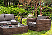 "Барселона" лаунж-зона из искусственного ротанга, цвет коричневый, фото 10