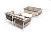 "Касабланка" лаунж-зона плетеная из роупа 4-местная, цвет бежевый, фото 4