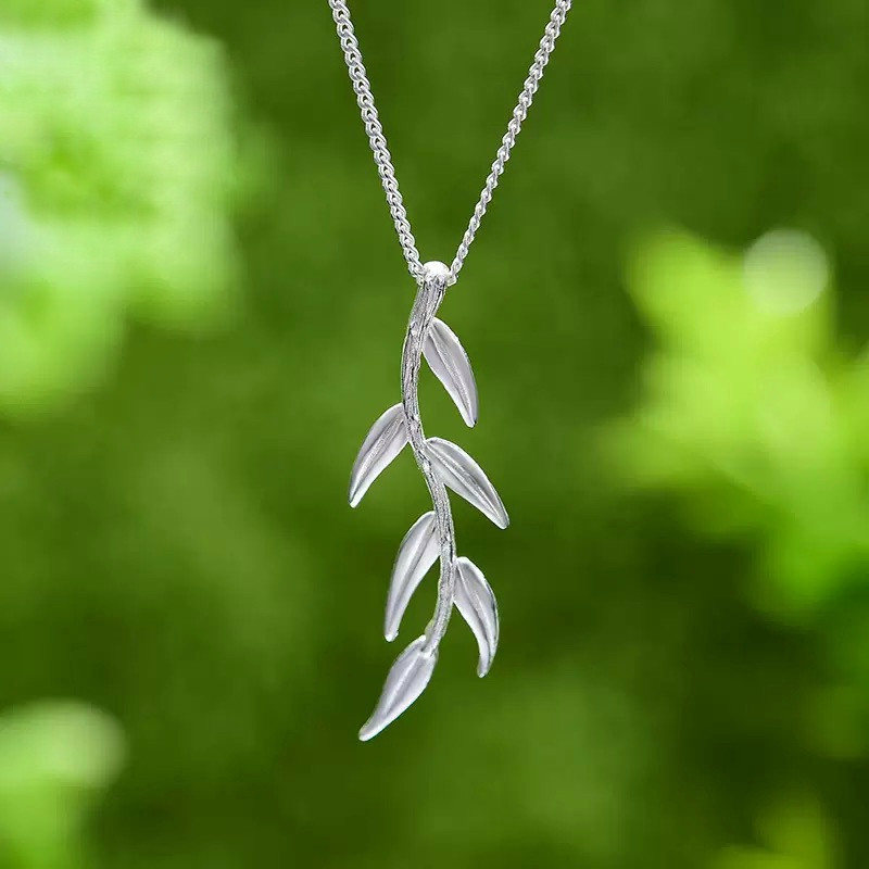 Кулон с цепью 45см, серебро 925пр, Lotus Fun (ручная работа) вес 2,37гр, фото 1