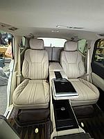 Сиденья капитанские кресла задние для Toyota Land Cruiser 300 LC300 2021+ кожаные белые кресла сиденье