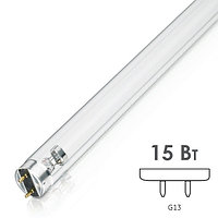 Лампа бактерицидная TUV (ДБ) G13 T8 15W специальная безозоновая, НИИИС Ладыгина