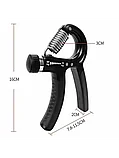 Эспандер кистевой c регулировкой нагрузки от 10 до 60 кг. в упаковке Hand Grip, фото 2