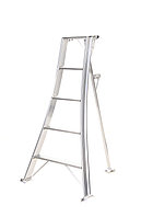 Корейская Алюминиевая Стремянка 5 Ступеней Односторонняя