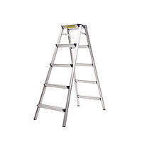 Корейская Стремянка Алюминиевая 5 Ступеней Двусторонняя