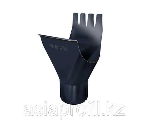 Воронка круглая 125/90 мм RAL 7024 Графит