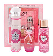 Подарочный набор Ard Al Zaafaran Hareem Al Sultan 3 в 1 (100 мл, 250 мл, 300 мл)