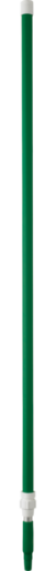 Алюминиевая телескопическая ручка, 1575 - 2780 мм, Ø32 мм, зеленый цвет, фото 1