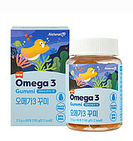 Омега 3 Корея Naturalize 60 желатиновых рыбок
