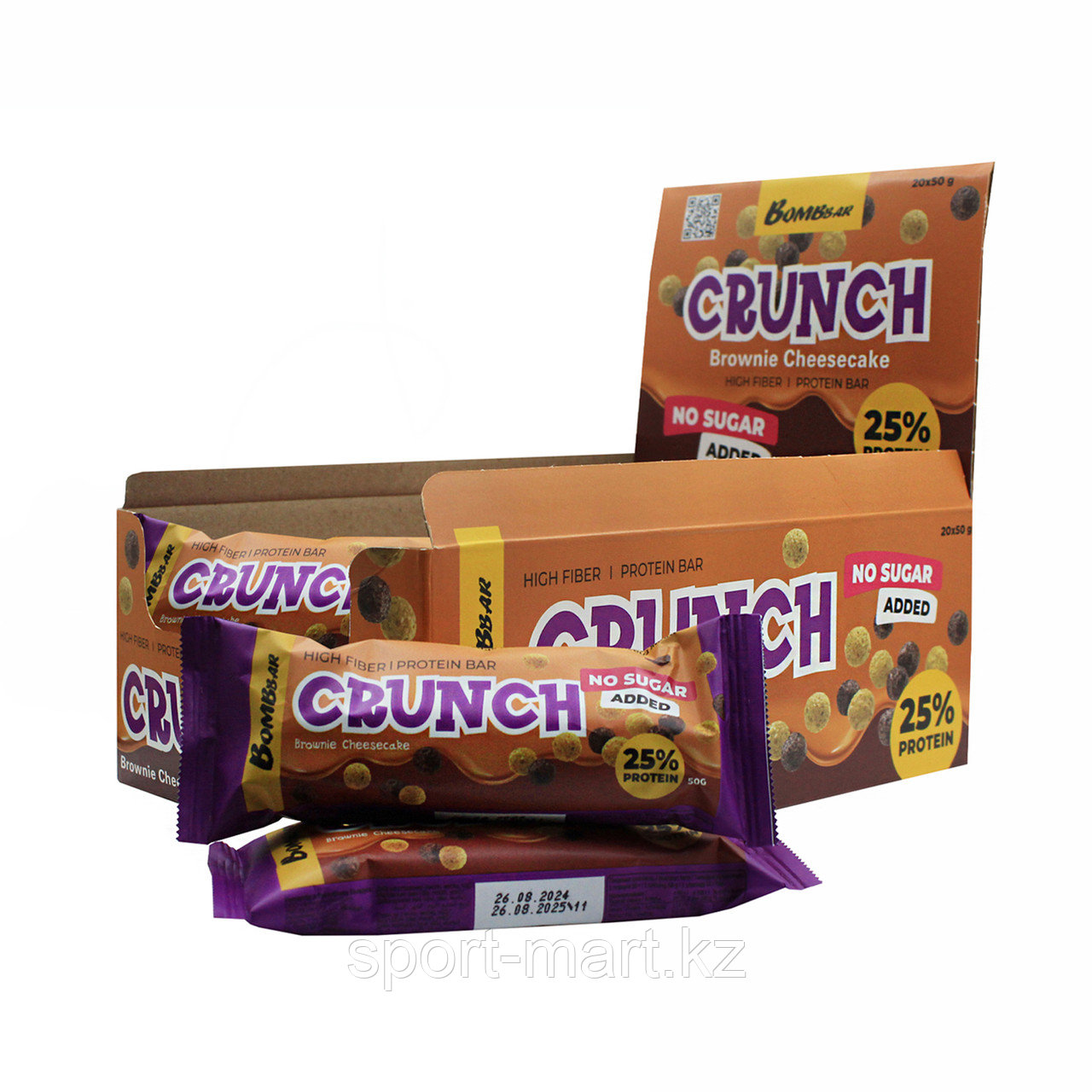 Батончик протеиновый Bombbar Crunch, фото 1