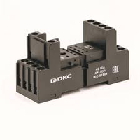 Колодка низкопрофильная 2-х уровневая с винтовыми клеммами для реле на 4 группы