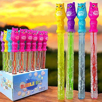 Сова мыльный пузырь большая палочка , цена за 24шт