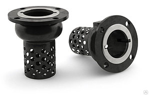 Клапан обратный чугун осевой 16ч42р Ду 50 Ру2,5 Тмакс=50 оС фл с приемной сеткой диск чугун