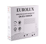 Конвектор Eurolux ОК-EU-1000CH (1 кВт | 220В | 10 м2 | Вес, 3 кг | термостат | настенный | напольный), фото 6