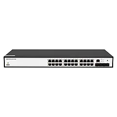 Управляемый PoE коммутатор уровня 2+ SNR-S5210G-24TX-POE