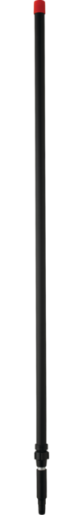 Телескопическая aлюминиевая ручка, 1575 - 2780 мм, Ø32 мм, черный цвет, фото 1
