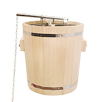 Обливное устройство с клапаном "Дождь"с нерж. вставкой 20л (ОУК-ДН-20), фото 3