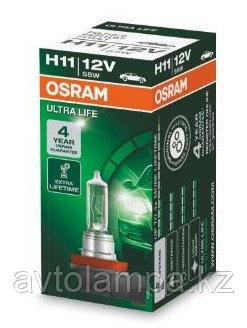 64211ULT Галогеновая лампа H11 55W Ultra Life