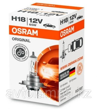 64180L Лампа качество (ОЕМ) H18 12V 65W PU43t-3 ORIGINAL LINE уп.1шт.
