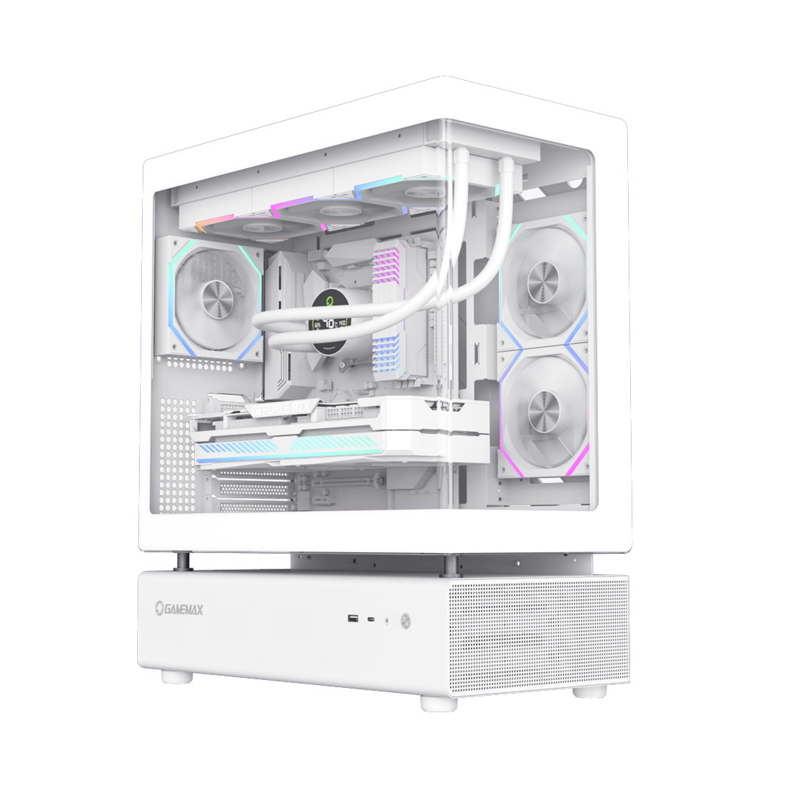Компьютерный корпус Gamemax N80 WH White