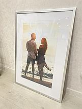 Рамка 100х70 см Серая, фото 5