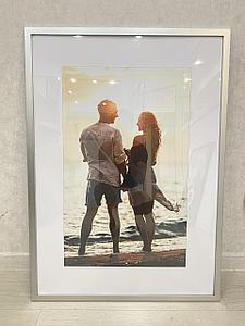 Рамка 80х60 см  Серая