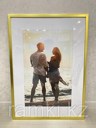 Рамка 90х60 см , Золотистая, фото 1