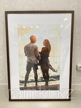 Рамка 100х70 см Коричневая, фото 1