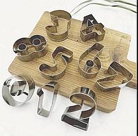 Формочки Мини цифры для готовки от 0 до 8