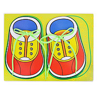 Развивающий набор для детей Завяжи Шнурки