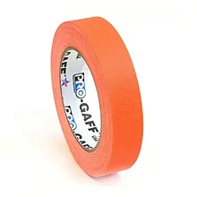 Pro Gaff Fluorescent 25024O Флуоресцентный узкий тэйп оранжевый