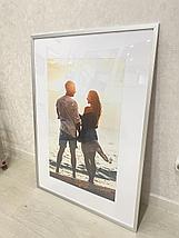 Рамка 30х40 см Серая тонкая, фото 4