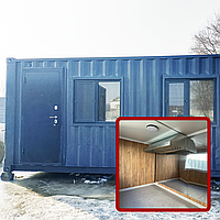 Модульная столовая из блок-контейнера 20ф