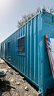 Модульное здание из 40ф контейнера