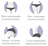 Массажер скалка с металлической вставкой 9 роликов, фото 4