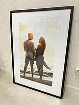 Рамка 100х70 см Темно - коричневая, фото 5