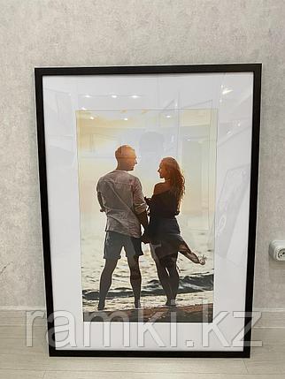 Рамка 50х40 см Темно - коричневая, фото 1