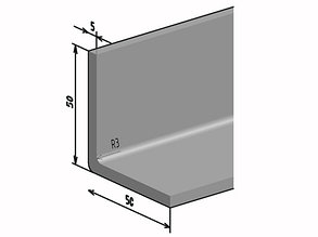 Уголок композитный 50х50х500/5