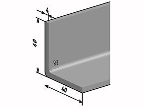 Уголок композитный 40х40х200/4 (2шт)