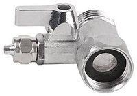 Тройник для подключения фильтра (кран, адаптер для врезки фильтров) Аквабрайт