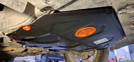 Защита картера и КПП Mitsubishi Outlander III (кроме V-3.0) 2012-2025, фото 5