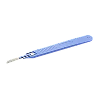 Скальпель Biolancet Budget №10 23 с колпачком (углеродистая сталь)