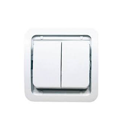 Выключатель двойной внутренний Mimoza 22003