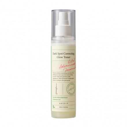 Тонер-мист для улучшения цвета лица Axis-Y Dark Spot Correcting Glow Toner 125ml