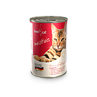 746214 Bewi Cat Meatinis Poultry, влажный корм для взрослых кошек, с курицей, 400 гр.