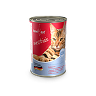 746238 Bewi Cat Meatinis Salmon, влажный корм для взрослых кошек, с лососем, 400 гр.