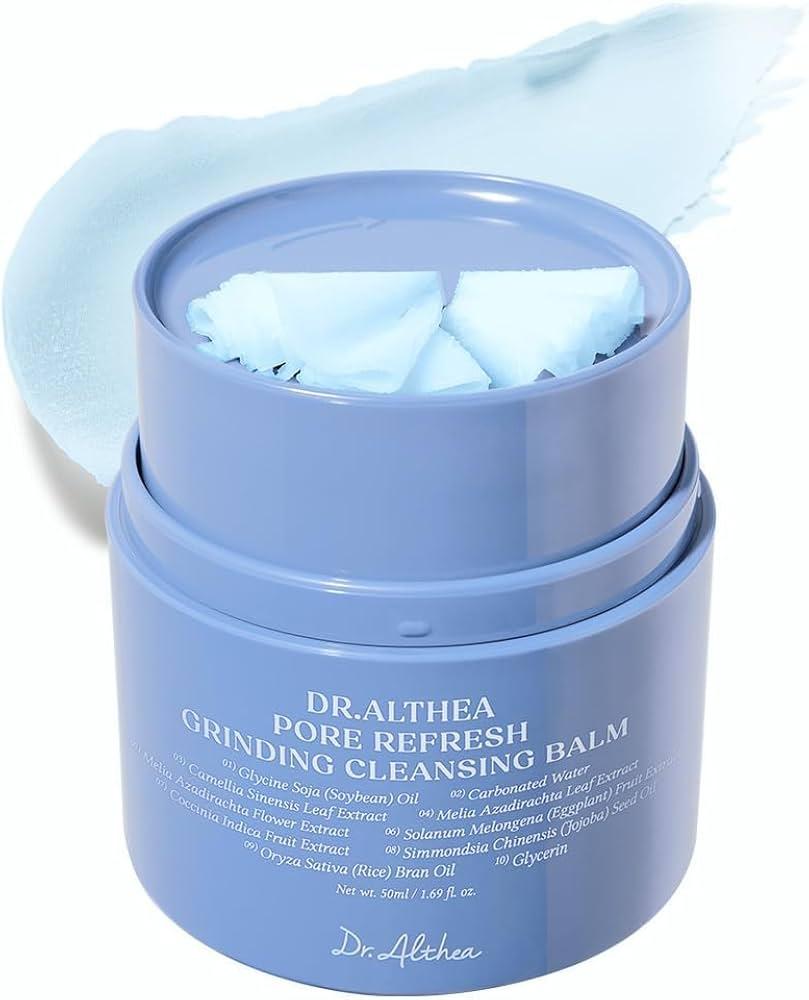 Dr.Althea Гидрофильный бальзам-щербет с азуленом и рисом, Pore Refresh Grinding Cleansing Balm 50ml